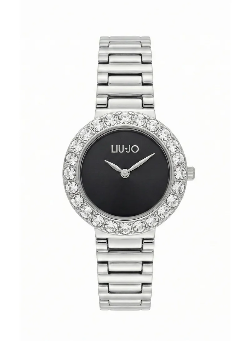 ليو جو ساعة ليو جو للأزياء باللون الأسود